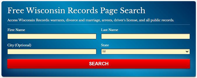 Search Wisconsin State Records