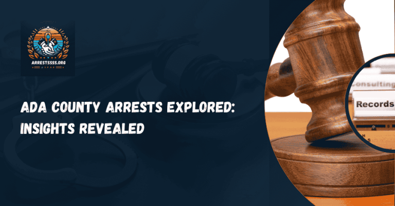 Ada County Arrests Explored: Insights Revealed