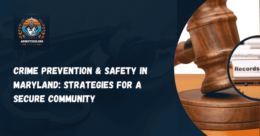 Crime Prevention & Safety in Maryland: Strategies for a Secure Community