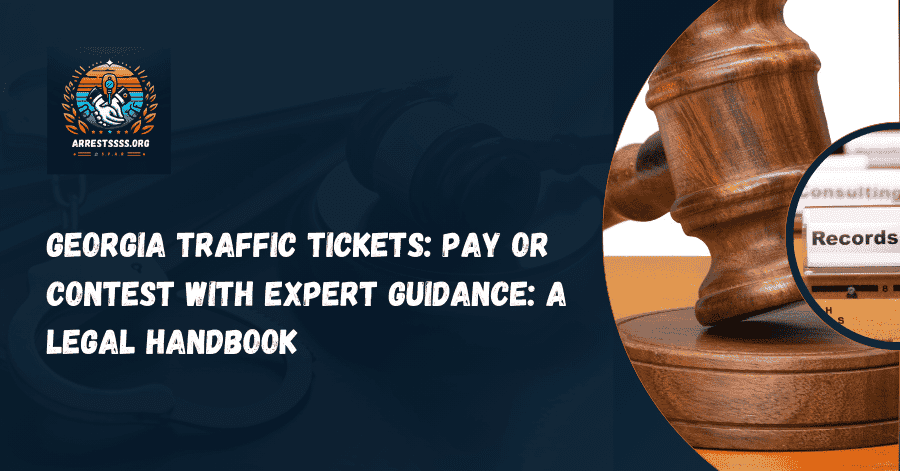 Georgia Traffic Tickets: Pay or Contest with Expert Guidance: A Legal Handbook