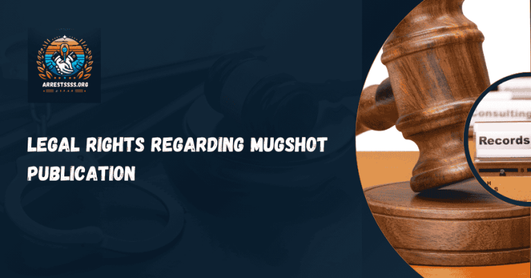 Legal Rights Regarding Mugshot Publication