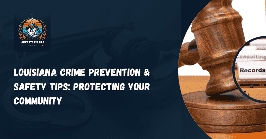 Louisiana Crime Prevention & Safety Tips: Protecting Your Community
