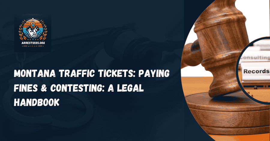 Montana Traffic Tickets: Paying Fines & Contesting: A Legal Handbook