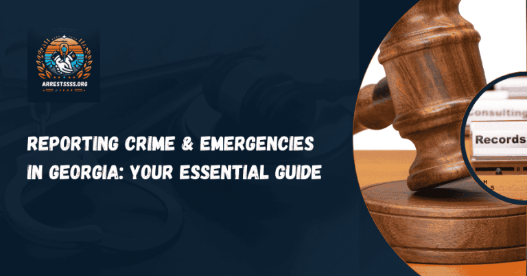 Reporting Crime & Emergencies in Georgia: Your Essential Guide