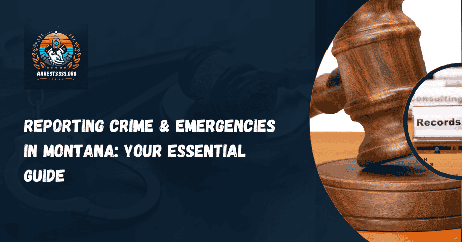 Reporting Crime & Emergencies in Montana: Your Essential Guide