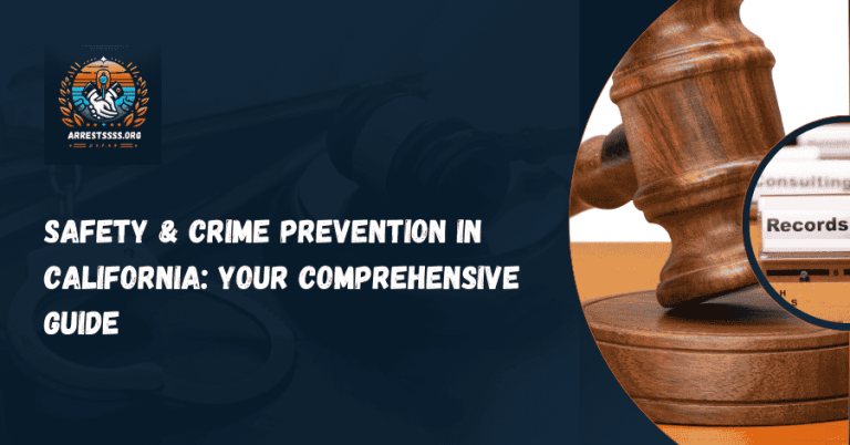 Safety & Crime Prevention in California: Your Comprehensive Guide