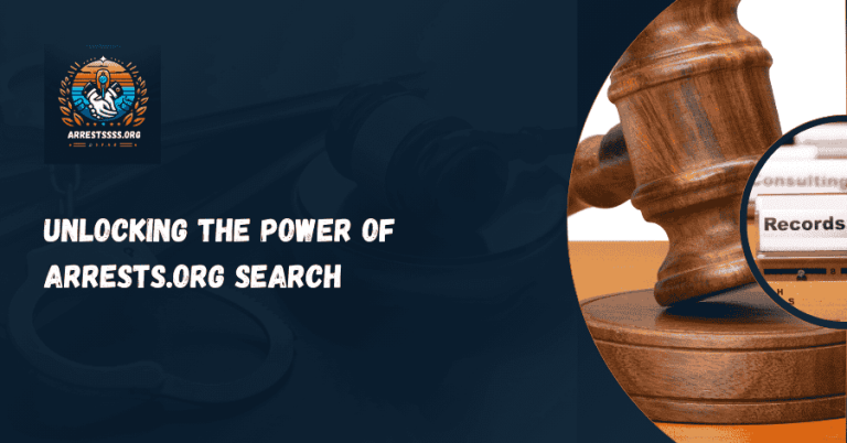 Unlocking the Power of Arrests.org Search