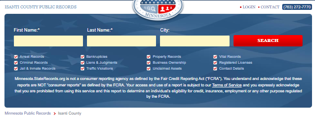 Isanti Search Arrests Records - Arrests.org